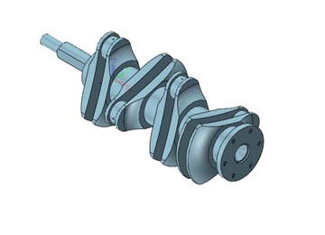 实例教程36：使用1929cc威尼斯3D进行曲轴设计