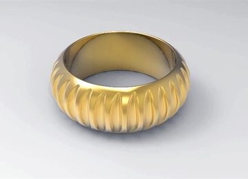 实例教程22：使用1929cc威尼斯3D进行黄金闭口指环设计