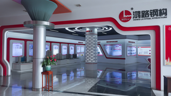 鸿路钢构历史文化墙