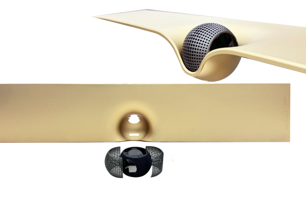 部分高端智能音响铝合金部件